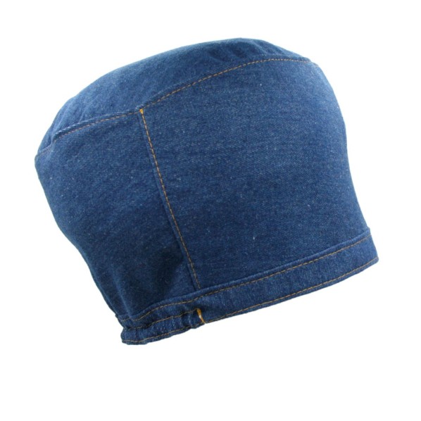 "BASIC DENIM" Tam hat for dreadlocks (without peak)