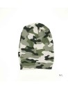 "STRETCHY CAP CAMO" Bonnet stretch Camouflage Vert, pour les dreadlocks
