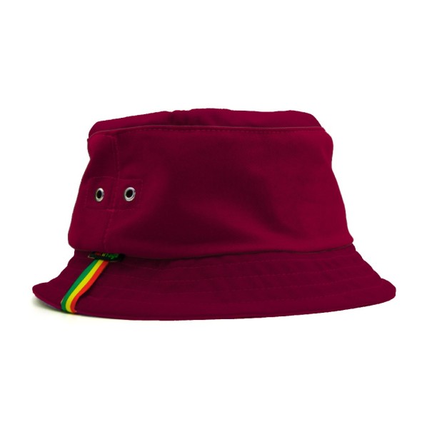 SKY KENTE MESH Bucket hat with wax fabric and mesh. Handmade in France