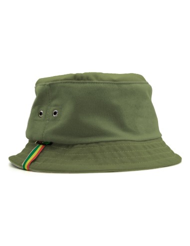 Solid Color Wide Brim Bucket Hat Yellow / One Size