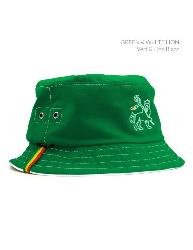 LION OF JUDAH Bucket hat with RGG ribbon, satin lined (option)