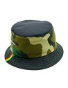 "BLACK CAMO" Bucket hat with Camo print