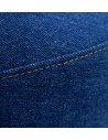"BASIC DENIM" Casquette rasta en jean denim bleu foncé