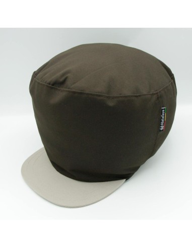 Brown & Beige cap for dreadlocks