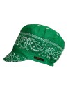 TWEED 2 - Bi Material Cap for dreadlocks , Tweed & Faux Leather Rasta hat, for MEN